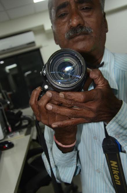 मीडियाकर्मी से बदसलूकी 