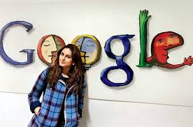 हुमा कुरैशी गूगल हेड क्वार्टर 