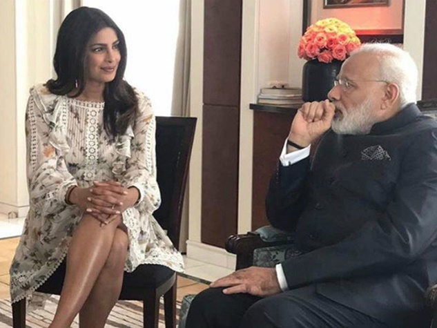 प्रियंका से बर्लिन में मिले मोदी