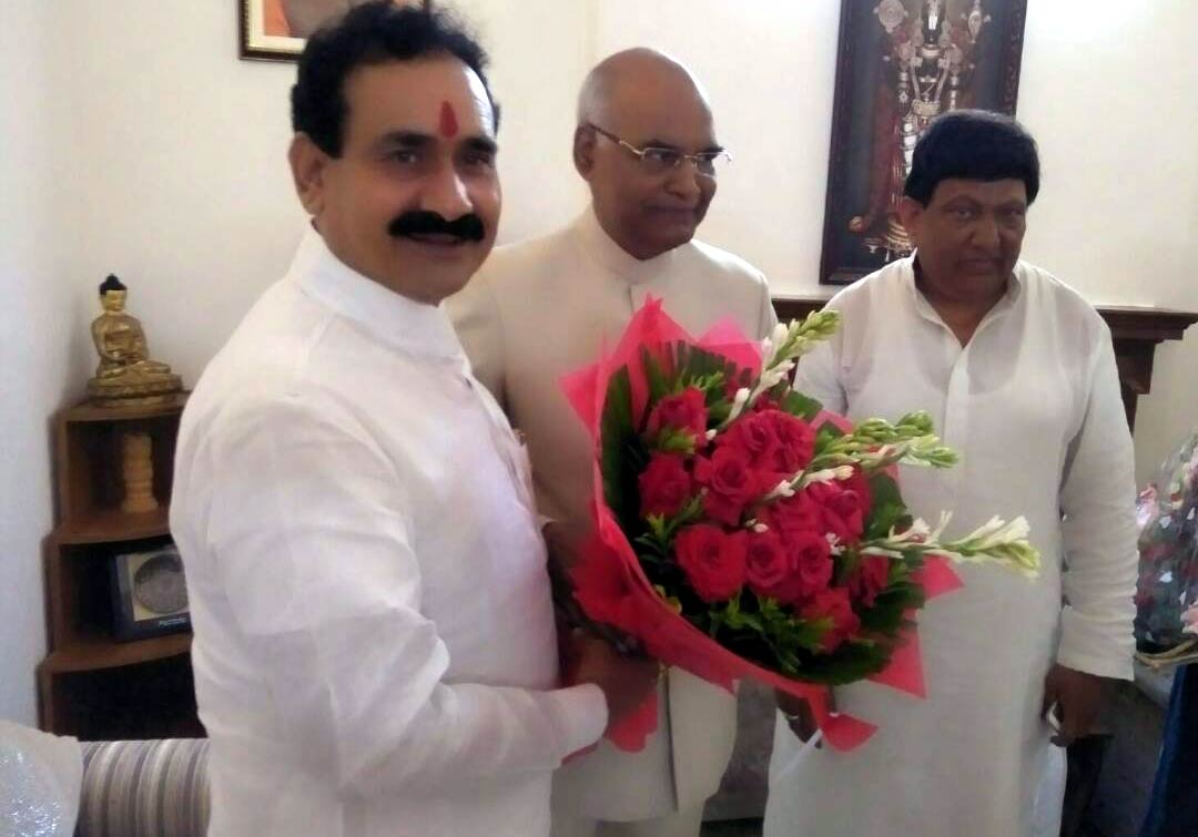 ramnath kovind-narottm mishra