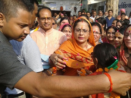 शिवराज ने चित्रकूट में की कई घोषणाएं