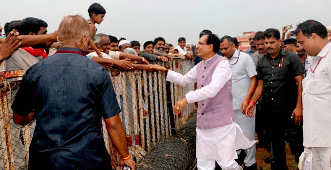 चंदेरी - मुख्यमंत्री चौहान