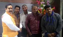 जनसम्पर्क मंत्री डॉ. मिश्र मिले जर्नलिस्ट यूनियन के पदाधिकारी