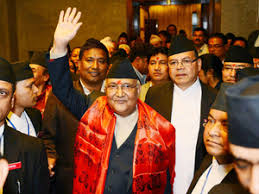 केपी शर्मा ओली  दूसरी बार नेपाल के पीएम बने 