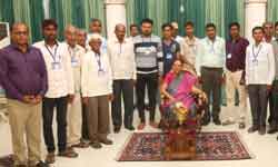 राज्यपाल पटेल ने जैविक खेती के लिये किसानों को प्रेरित किया