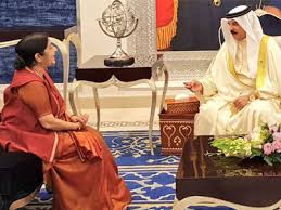  खलीफा बिन सलमान अल-खलीफा- सुषमा