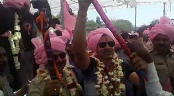 sehore, Collector and SP, lashed out , beat of drums,Bhagoria Fair