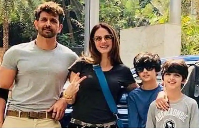 mumbai,  Lockdown, Ex-wife Suzanne Khan, returned, Hrithik Roshan