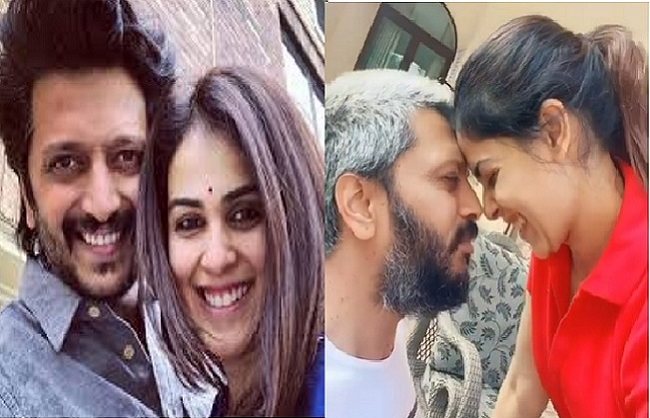 mumbai, Madhuri reacted , Riteish Genelia, my heart is too crazy