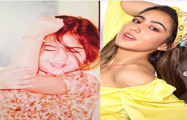 mumbai,Bollywood bubbly actress, Sara Ali Khan, has been stylish ,since childhood