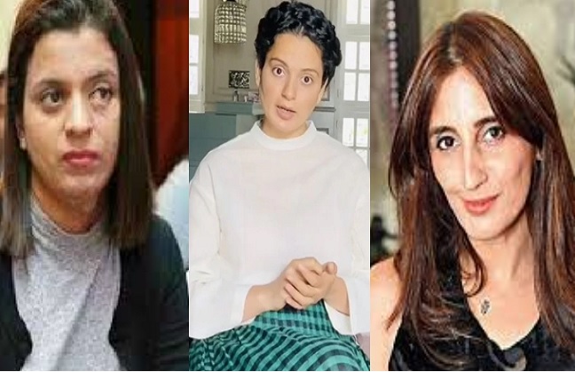 mumbai, Kangana Ranaut ,Farah Ali Khan, furore over, Rangoli Twitter suspension