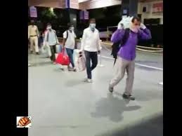 bhopal, A train departed silently 1225 workers returning to their country