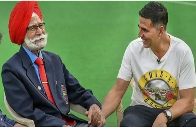 mumbai, Akshay Kumar, expressed grief ,death , Balbir Singh,hockey legend