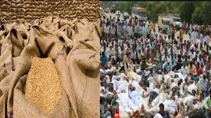 raisen, Farmers angry ,over delay,weighing , procurement center ,state highway