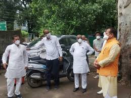 bhopal,BJP leaders ,came  contact , Corona-infected MLA