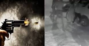 bhopal, car of criminals , shot journalist, head, front daughters 