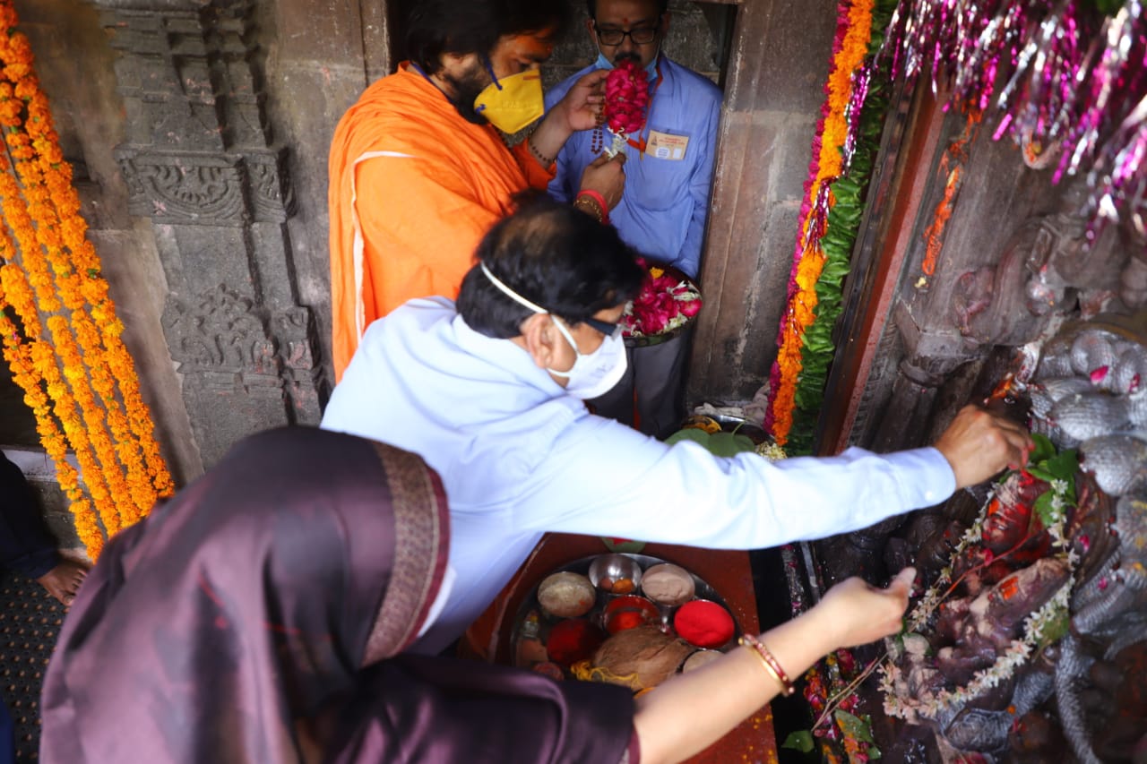 ujjain, Government worship, Lord Nagachandeshwara, performed , Nagpanchami