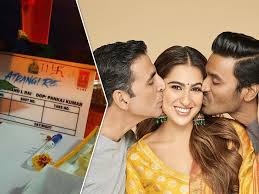 mumbai, shooting ,Sara, Dhanush and Akshay, film Atrangi Ray ,Madurai , October