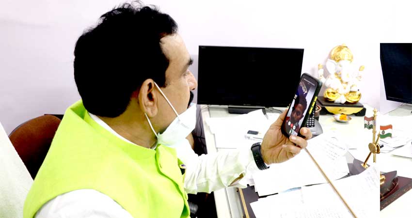 bhopal,  prisoners in jails , e-meet, Home Minister, inaugurates ,scheme