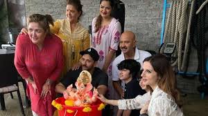 mumbai, Hrithik Roshan, immersed ,eco-friendly Ganesh ,Suzanne Khan