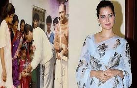 mumbai,Kangana Ranaut, shared picture,school