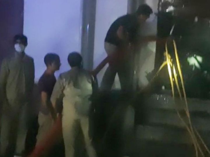 Bhopal, Fire in AC warehouse, explosion due ,cylinder explosion