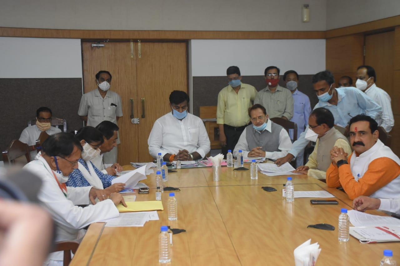 bhopal, Vidhan Sabha session , one day, President