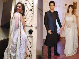 mumbai, Ankita Lokhande, white sari, fans remember ,Sushant Singh Rajput