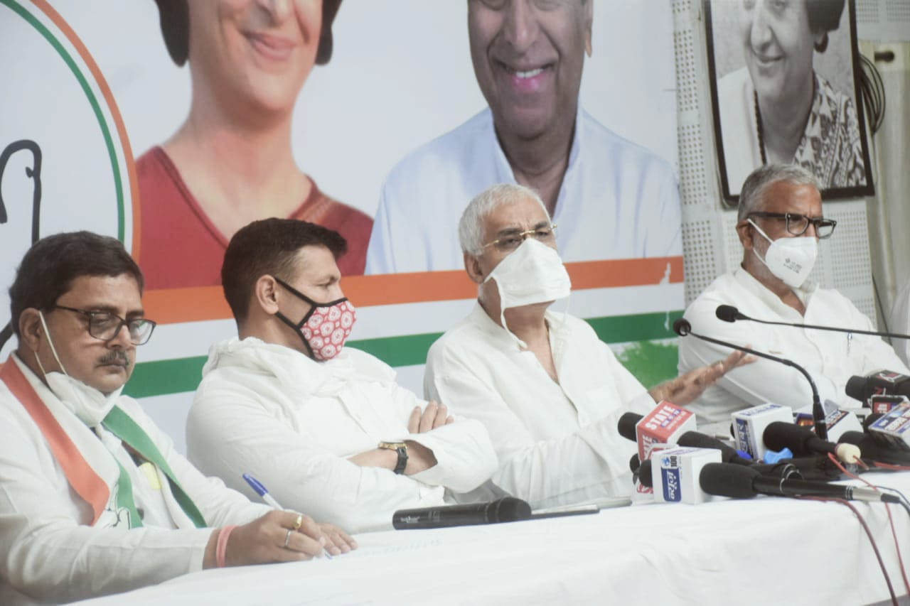 bhopal, Unable stop, exploitation farmers, profitable middlemen, New ordinance, TS Singhdev