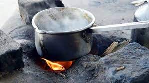 Rajgarh, Scorched child, due to tea fall, condition critical