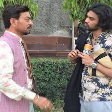 mumbai, Son Babil ,becomes emotional ,memory of father, Irrfan Khan