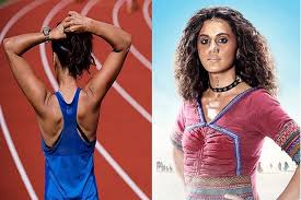 mumbai, Actress Taapsee Pannu,sweating heavily , film 