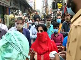 Bhopal, District administration ,took action against ,those who did, not apply masks