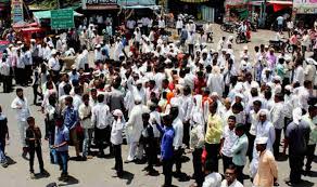 bhopal,Progress stops, due to strike, stoves, poor houses, extinguished.