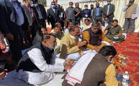 bhopal,Foundation stone,development works ,costing 49.98 crore, Amarkantak