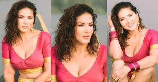 mumbai,Sunny Leone ,appeared, South Indian look, pictures went viral
