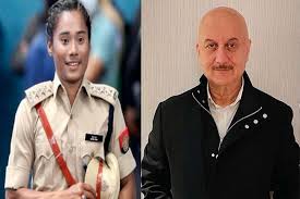 mumbai,Anupam Kher ,told Hima Das ,his hero, tweeting this
