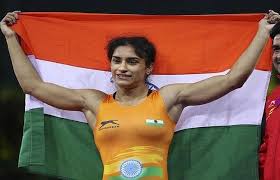 bhopal,Vinesh creates ,golden history, wrestling