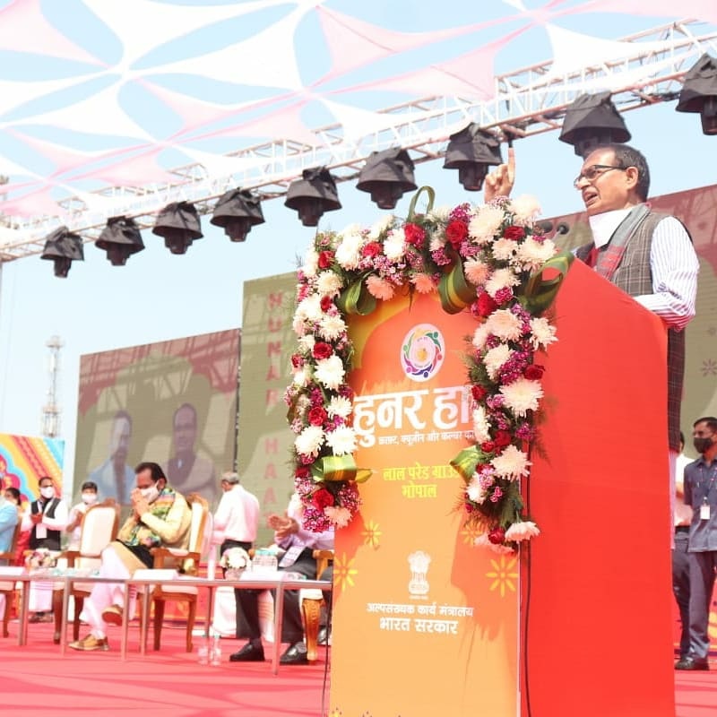 bhopal, See the skills , artisans who came to Bhopal Haat Haar, Shivraj