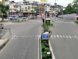 bhopal, Sunday lockdown,Emergency streets, emergency services will continue