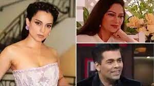 mumbai, Kangana Ranaut, praised Simi Grewal, targeting Karan Johar