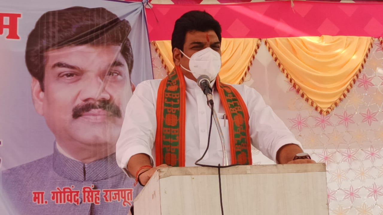 bhopal, BJP government , standing , every class fighting, Corona,Govind Singh Rajput