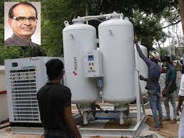 indore,Inauguration ,11 oxygen plants, Chief Minister ,perform Bhoomi Pujan 