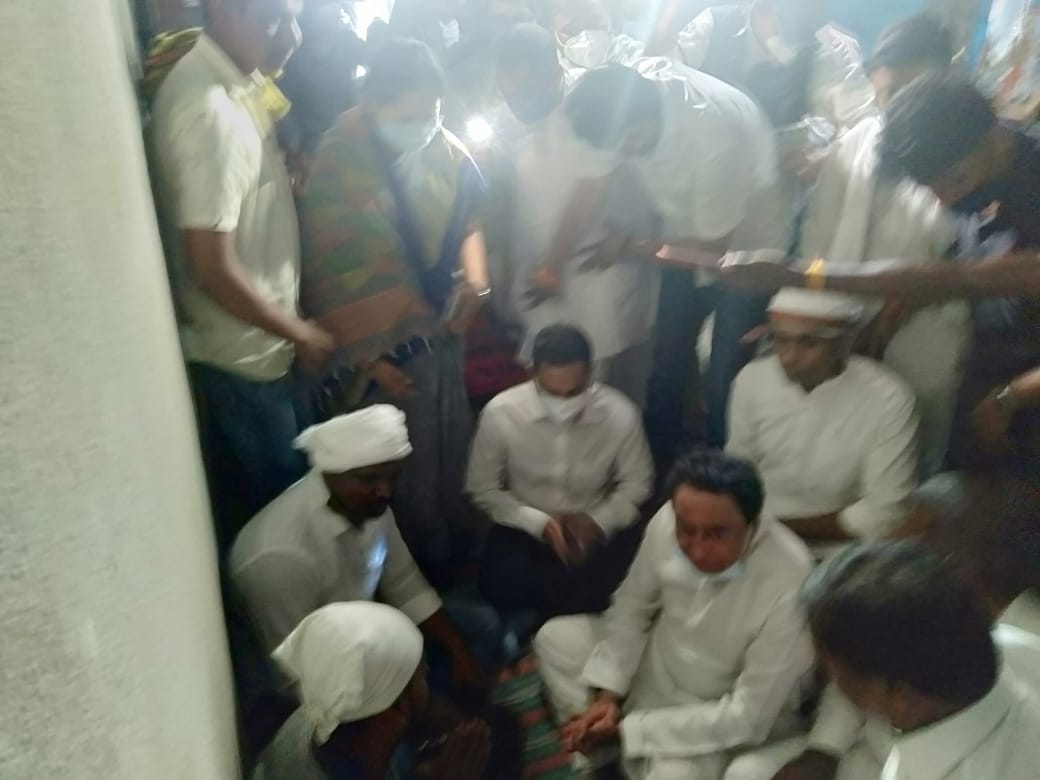 bhopal,Former Chief Minister, Kamal Nath ,reached Nemawar