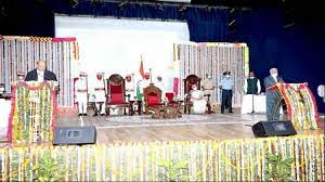 bhopal, Newly appointed Governor ,Mangubhai Patel ,took charge