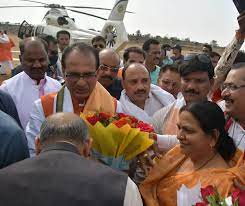 Seoni,Chief Minister ,Shivraj Singh Chouhan, received , warm welcome