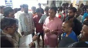 rajgarh, Two newborns died ,civil hospital