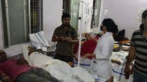 betul, 150 people sick , eating food ,Tilak ceremony