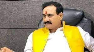 grha mantri  dr. narottam mishra shilanyas