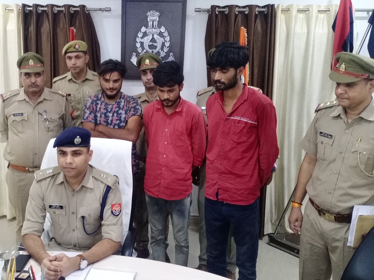 अन्तरराज्यीय बाईक चोर गिरोह पकड़ाया